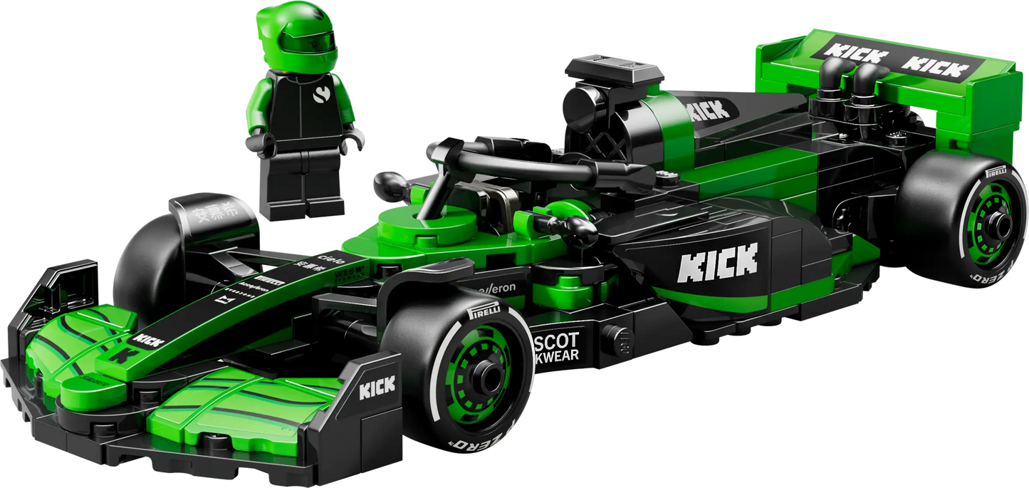 Nástěnný rám pro LEGO® Speed Champions 77247 Závodní auto KICK Sauber F1® Team C44