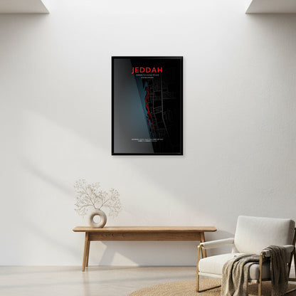 3D Mapa okruhu VC Saúdské Arábie